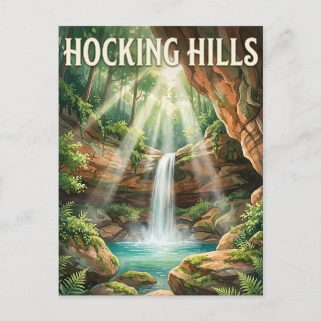 Hocking Hills Postcard (Front)