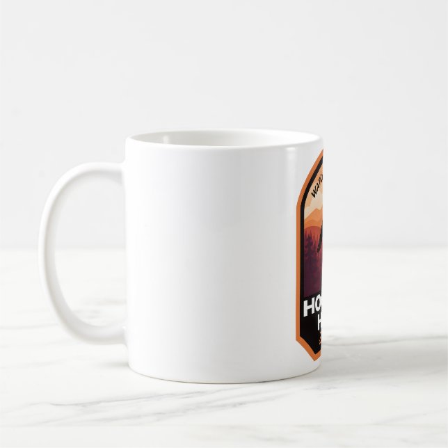 Hocking Hills State Park Bigfoot Coffee Mug (Left)