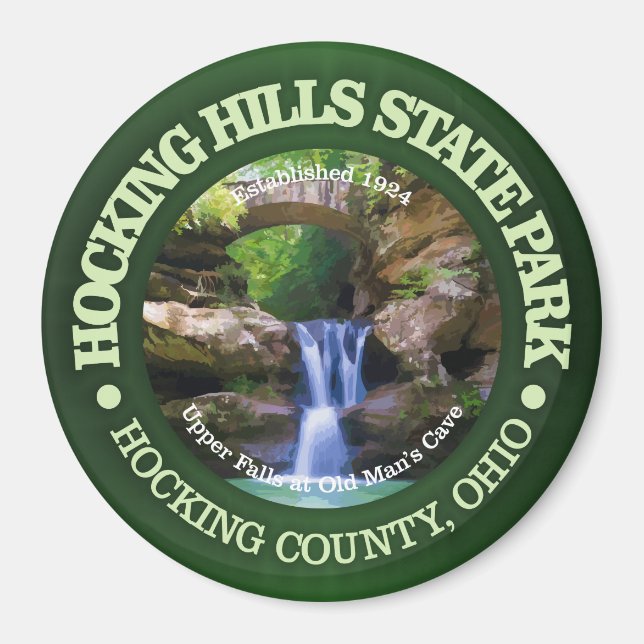 Hocking Hills State Park Magnet (Front)