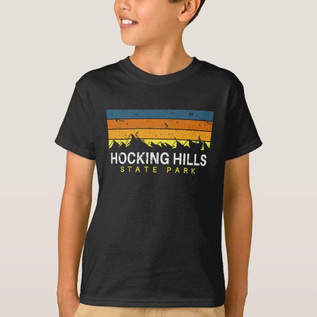 Hocking Hills State Park Ohio Souvenirs OH T-Shirt (Front)