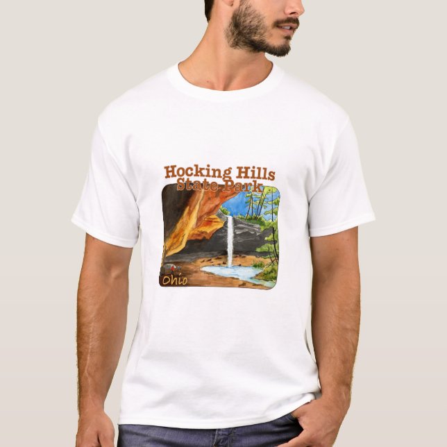 Hocking Hills State Park, Ohio T-Shirt (Front)