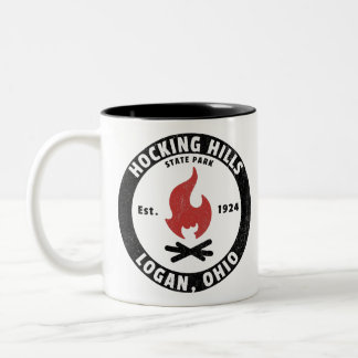 Hocking Hills State Park Two-Tone Coffee Mug
