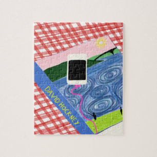 Hockney style jigsaw puzzle
