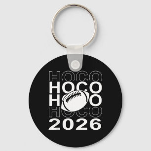 Hoco 2026 American Football Homecoming Game Day Keychain