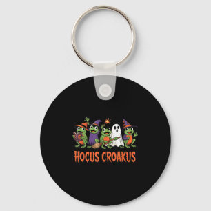Hocus Croakus Frog Halloween Magic Spell Funny Wit Keychain
