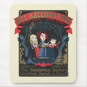 Hocus Pocus All Hallows’ Eve Enchantment Mouse Pad