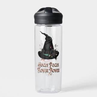 Hocus Pocus and Flower Power Witchy Water Bottle