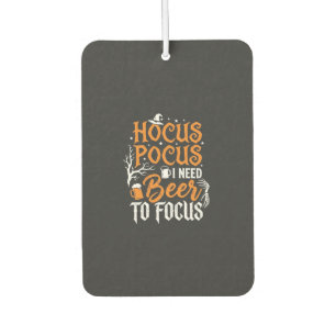 Hocus Pocus Beer Halloween Design_1 Air Freshener