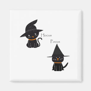 Hocus Pocus Black Cats Magnet