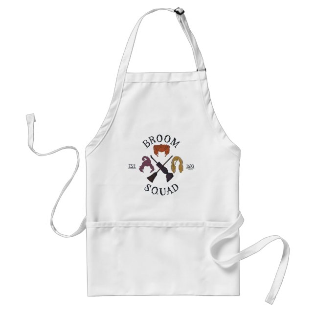 Hocus Pocus Broom Squad Est. 1693 Standard Apron (Front)