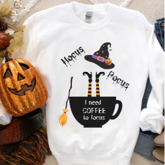 Hocus Pocus Café pour focaliser le sweatshirt Hall