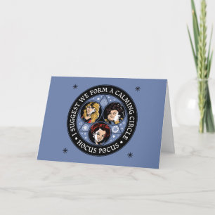 Hocus Pocus Calming Circle Spellbound Fun Card