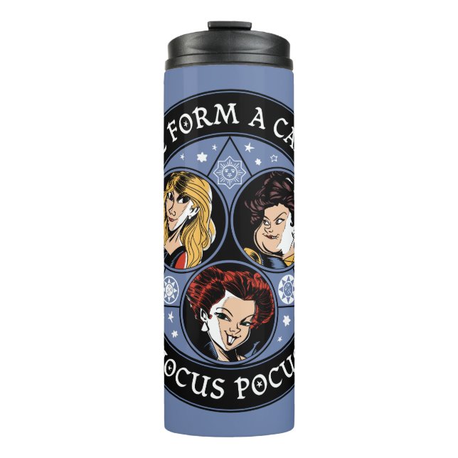 Hocus Pocus Calming Circle Spellbound Fun Thermal Tumbler (Front)