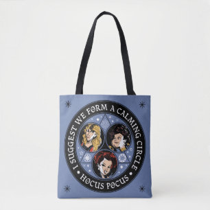 Hocus Pocus Calming Circle Spellbound Fun Tote Bag