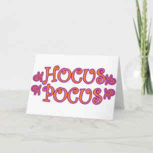 Hocus Pocus Card