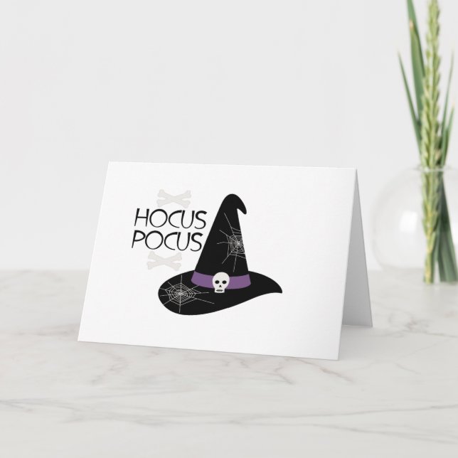 Hocus Pocus Card (Front)