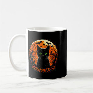 Hocus Pocus Catocus Halloween Black Cat Lover Men Coffee Mug
