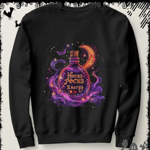 Hocus Pocus Energy ExDesigner Halloween Sweatshirt