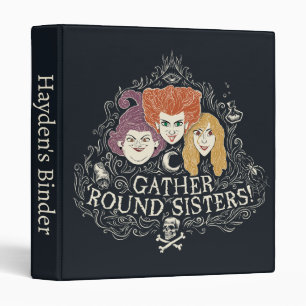 Hocus Pocus Gather 'Round Sisters Binder