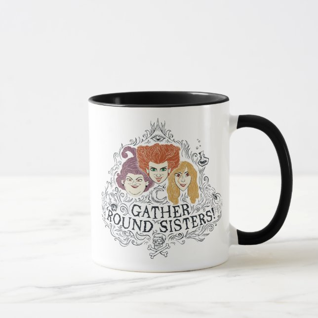 Hocus Pocus Gather 'Round Sisters Mug (Right)