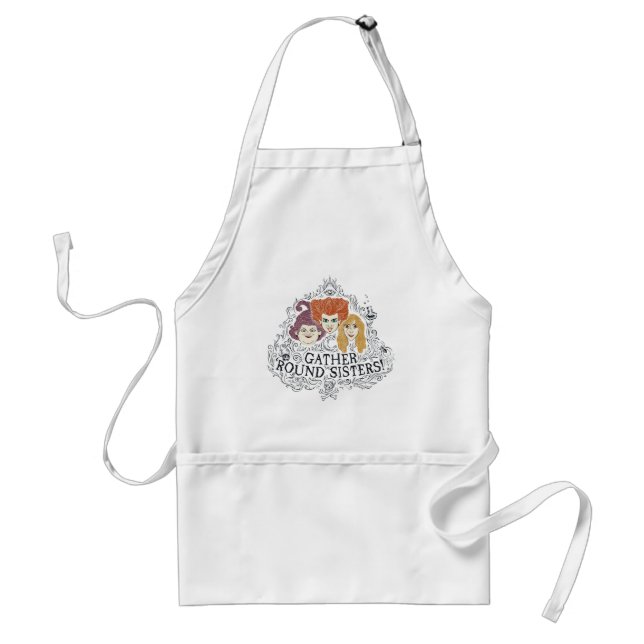 Hocus Pocus Gather 'Round Sisters Standard Apron (Front)