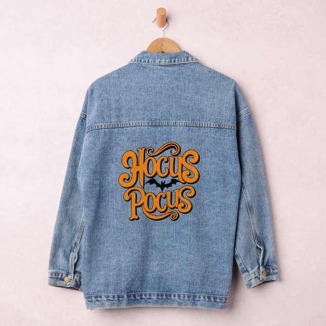 Hocus Pocus Halloween Denim Jacket (Hangar)
