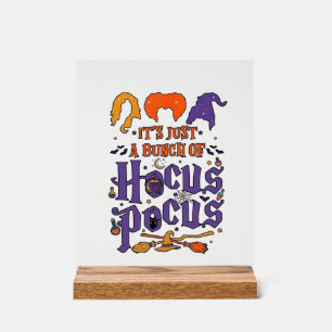 Hocus Pocus Halloween Sorcières Chaudron Balai Cha
