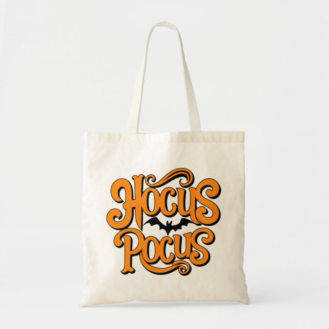 Hocus Pocus Halloween Tote Bag (Front)