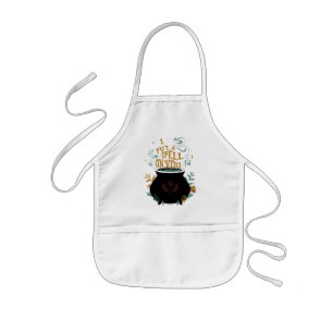 Hocus Pocus I Put a Spell on You Cauldron Kids Apron