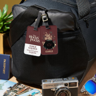 Hocus Pocus I Put a Spell on You Cauldron Luggage Tag