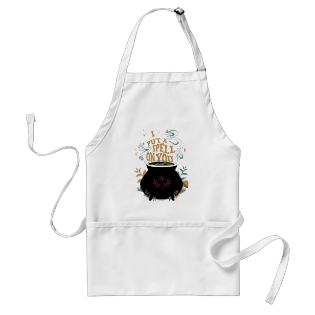 Hocus Pocus I Put a Spell on You Cauldron Standard Apron (Front)