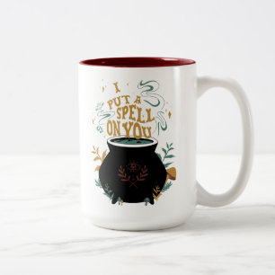 Hocus Pocus I Put a Spell on You Cauldron Two-Tone Coffee Mug