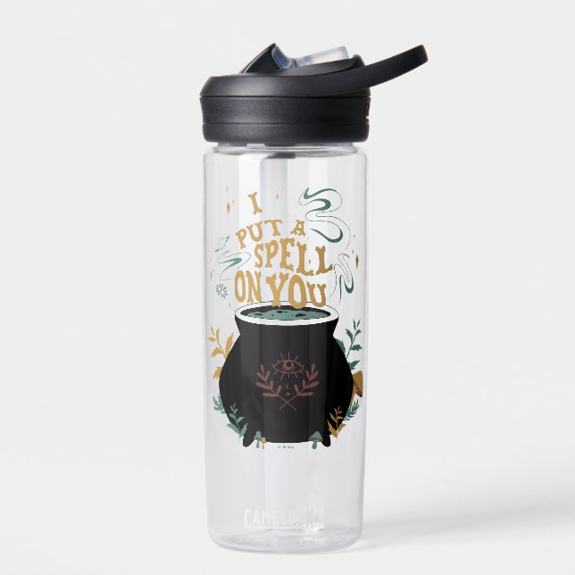 Hocus Pocus I Put a Spell on You Cauldron Water Bottle (Left)