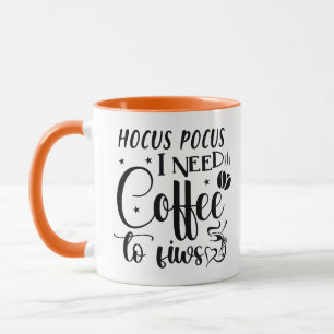 Hocus Pocus Modern Funny Coffee Halloween Mug