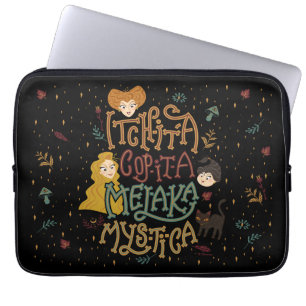 Hocus Pocus Mystical Spell Incantation Laptop Sleeve