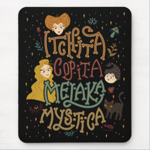 Hocus Pocus Mystical Spell Incantation Mouse Pad