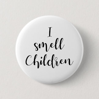 Hocus pocus quote I smell children 2 Inch Round Button