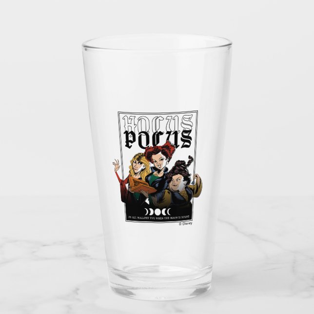Hocus Pocus Sanderson Curse Glass (Front)