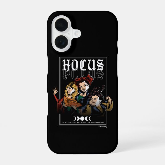 Hocus Pocus Sanderson Curse iPhone 16 Case (Back)