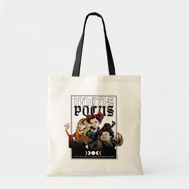 Hocus Pocus Sanderson Curse Tote Bag (Front)