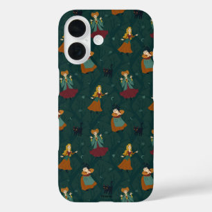 Hocus Pocus Sanderson Sisters Forest Pattern iPhone 16 Case