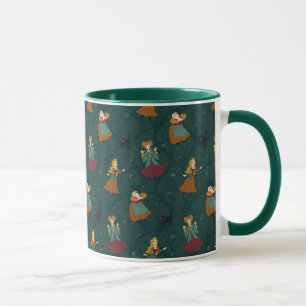 Hocus Pocus Sanderson Sisters Forest Pattern Mug