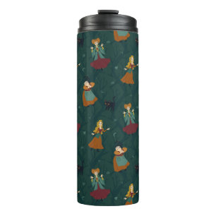 Hocus Pocus Sanderson Sisters Forest Pattern Thermal Tumbler