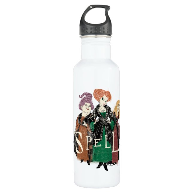 Hocus Pocus Sanderson Sisters Spellbound 710 Ml Water Bottle (Front)