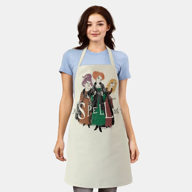 Hocus Pocus Sanderson Sisters Spellbound Apron (Worn)