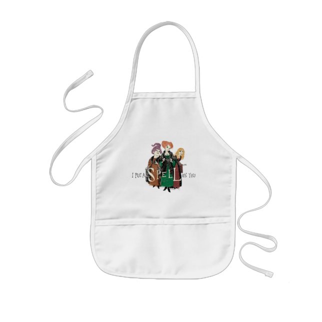 Hocus Pocus Sanderson Sisters Spellbound Kids Apron (Front)