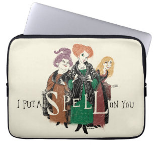 Hocus Pocus Sanderson Sisters Spellbound Laptop Sleeve