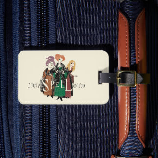 Hocus Pocus Sanderson Sisters Spellbound Luggage Tag