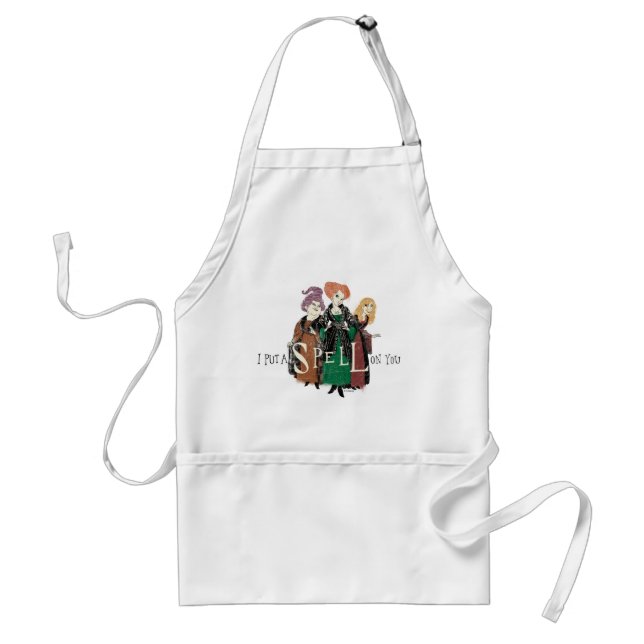 Hocus Pocus Sanderson Sisters Spellbound Standard Apron (Front)