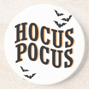 Hocus Pocus Spooky Cute Witches Halloween Coaster